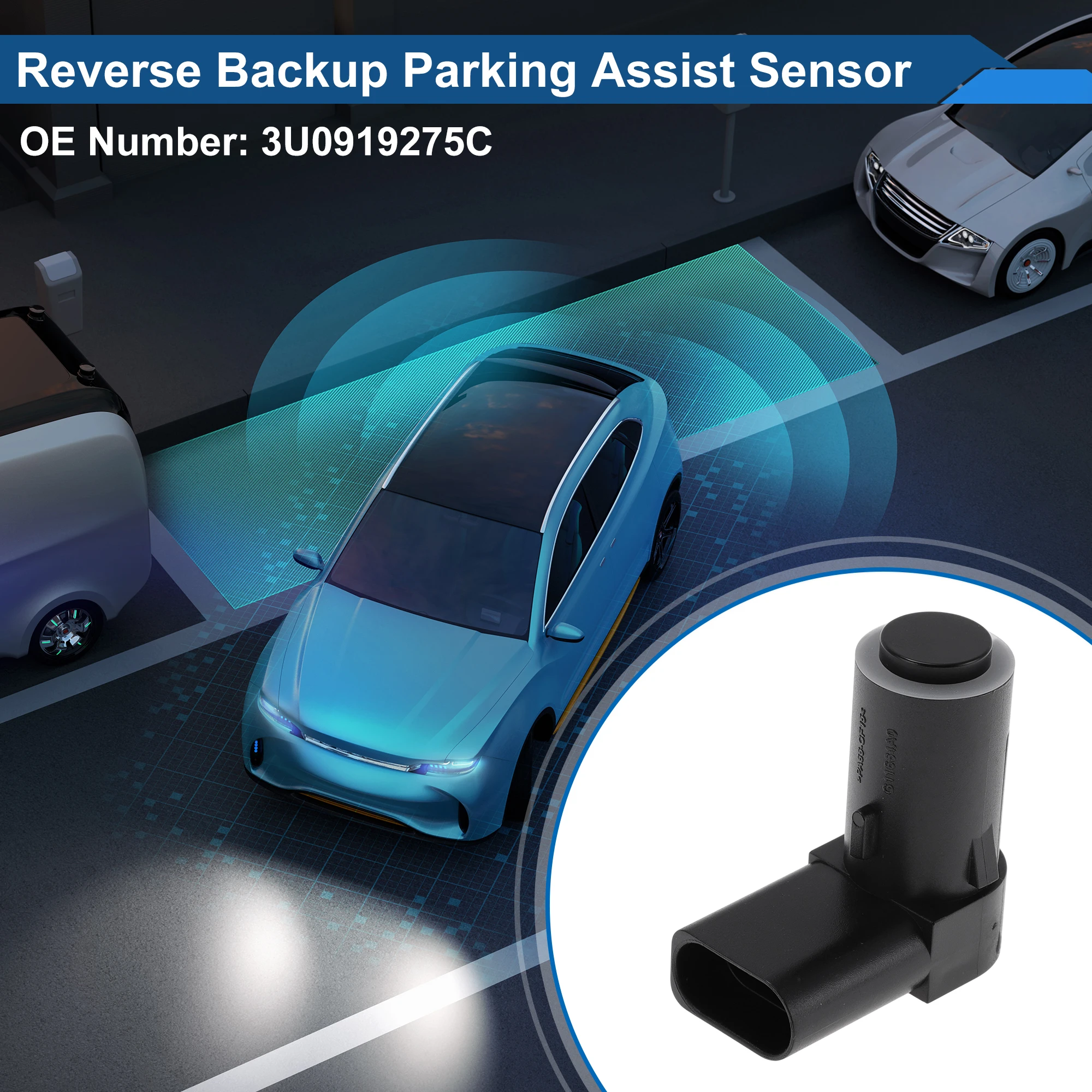 UXCELL No.3U0919275C Reverse Backup Parking Sensor for Skoda Superb 1.8T 2.0 2.8 V6