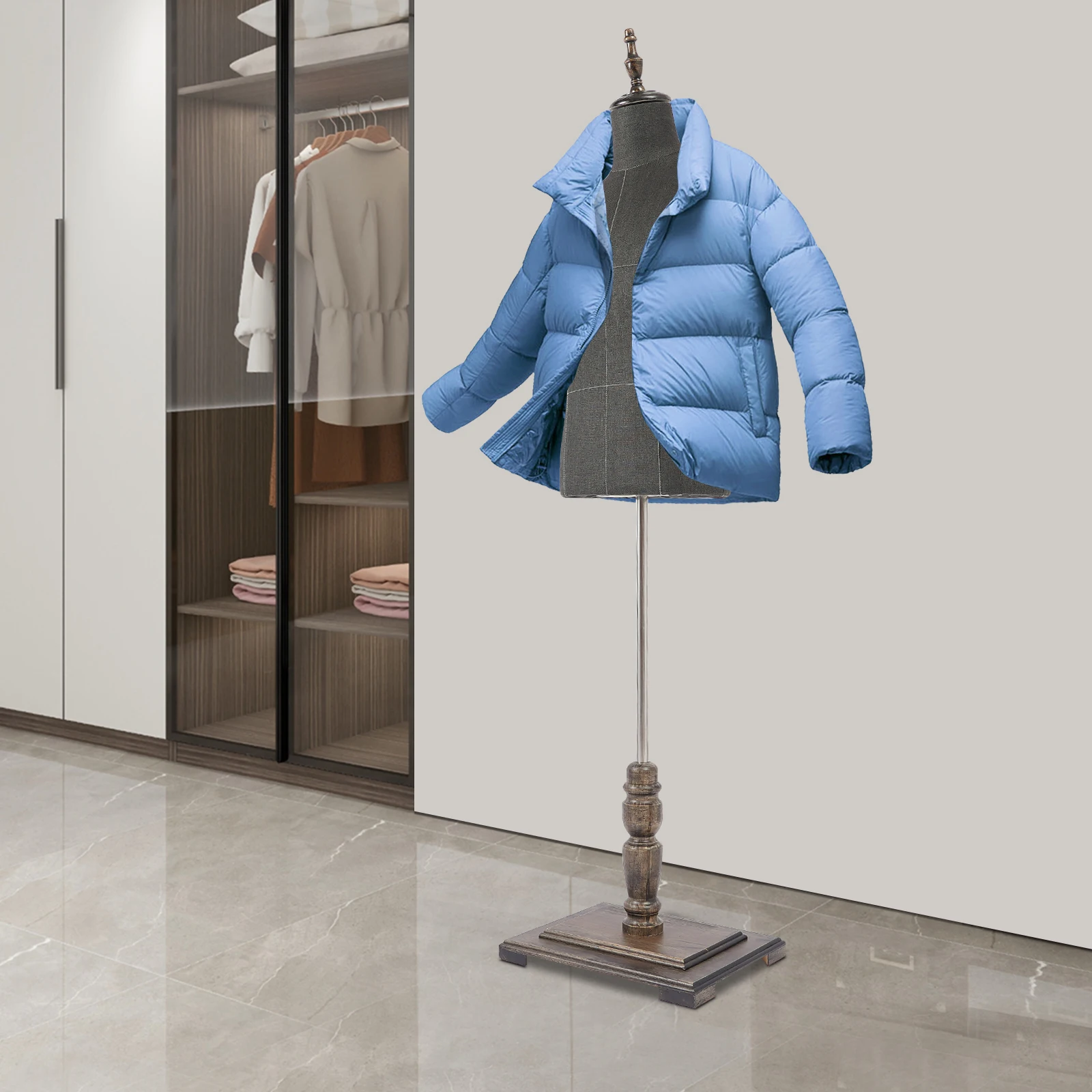 Mannequin féminin, mannequin de vitrine pour magasin de vêtements sans mains, modèle SX, mannequin de style européen antique pour présentation