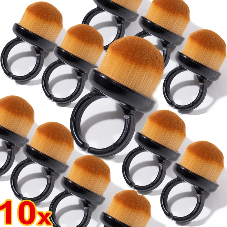 

10x Nail Brushes Dust Cleaner Professional Delicate Soft Brush for Nail Art Gel Polish Removal Tool Women Manicure Accessories
