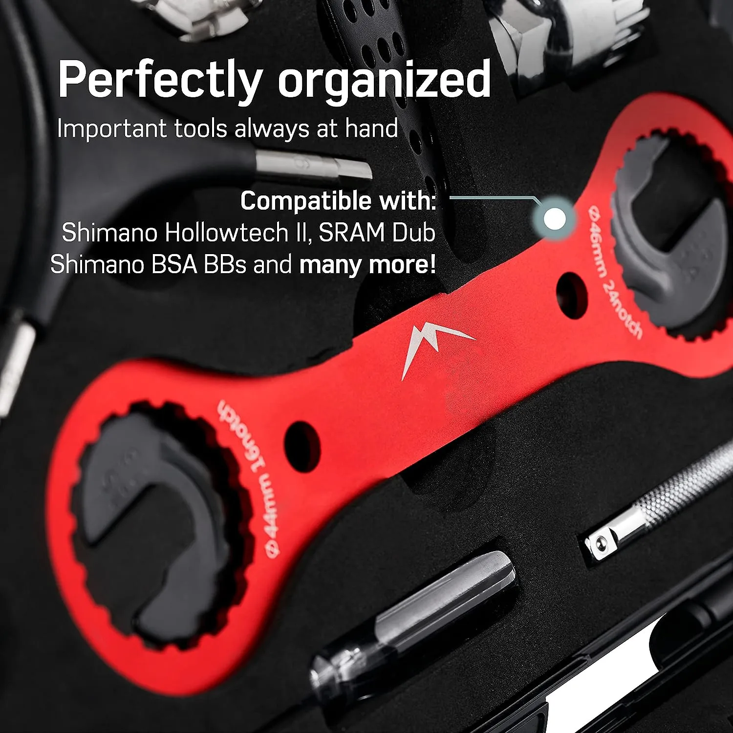Kit d'outils de réparation de vélo pour la route, VTT, vélo de route, vélo de ville, outils de vélo de voiture, kits d'outils d'entretien, 37 pièces