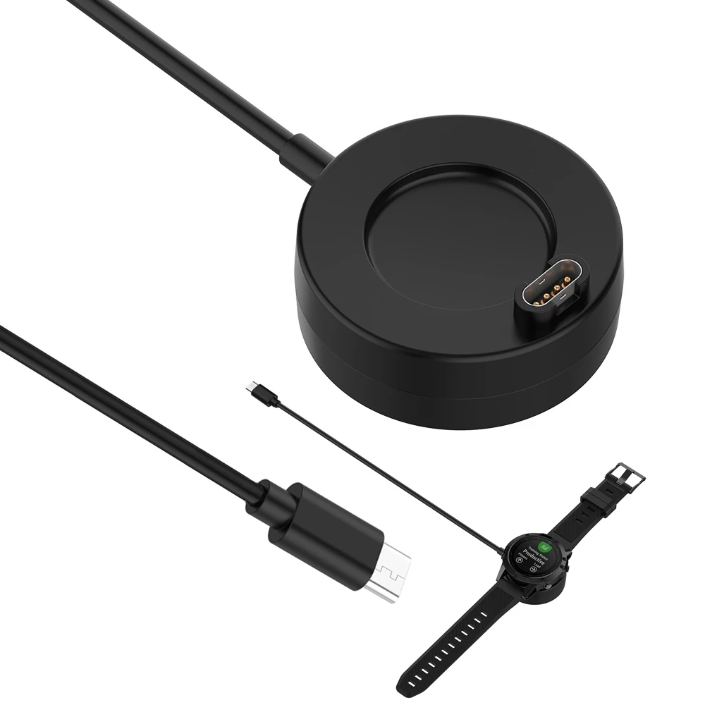 Carregador para garmin fenix 8 45mm relógio usb c cabo de carregamento fenix 7 7S 7x 6 6s 6x 5/forerunner 955 245 945/instinct 2 2s/quatix