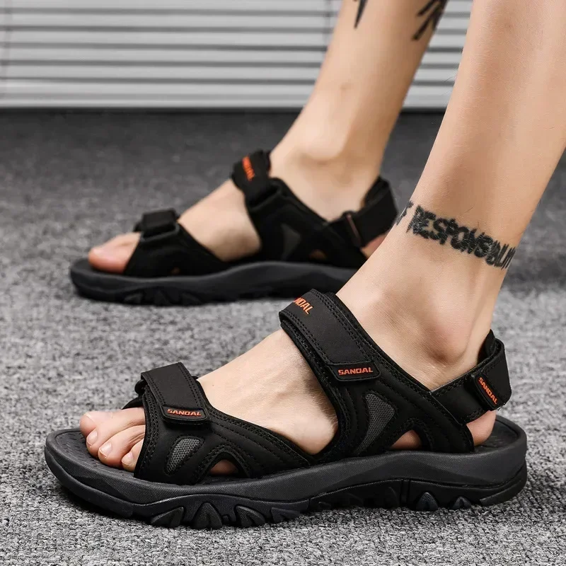 

Shoes Men's Sandals Summer Outdoor Classics Walking Men Sandals Big Size 46 Gladiator Sandalias New Platform Water Footwear