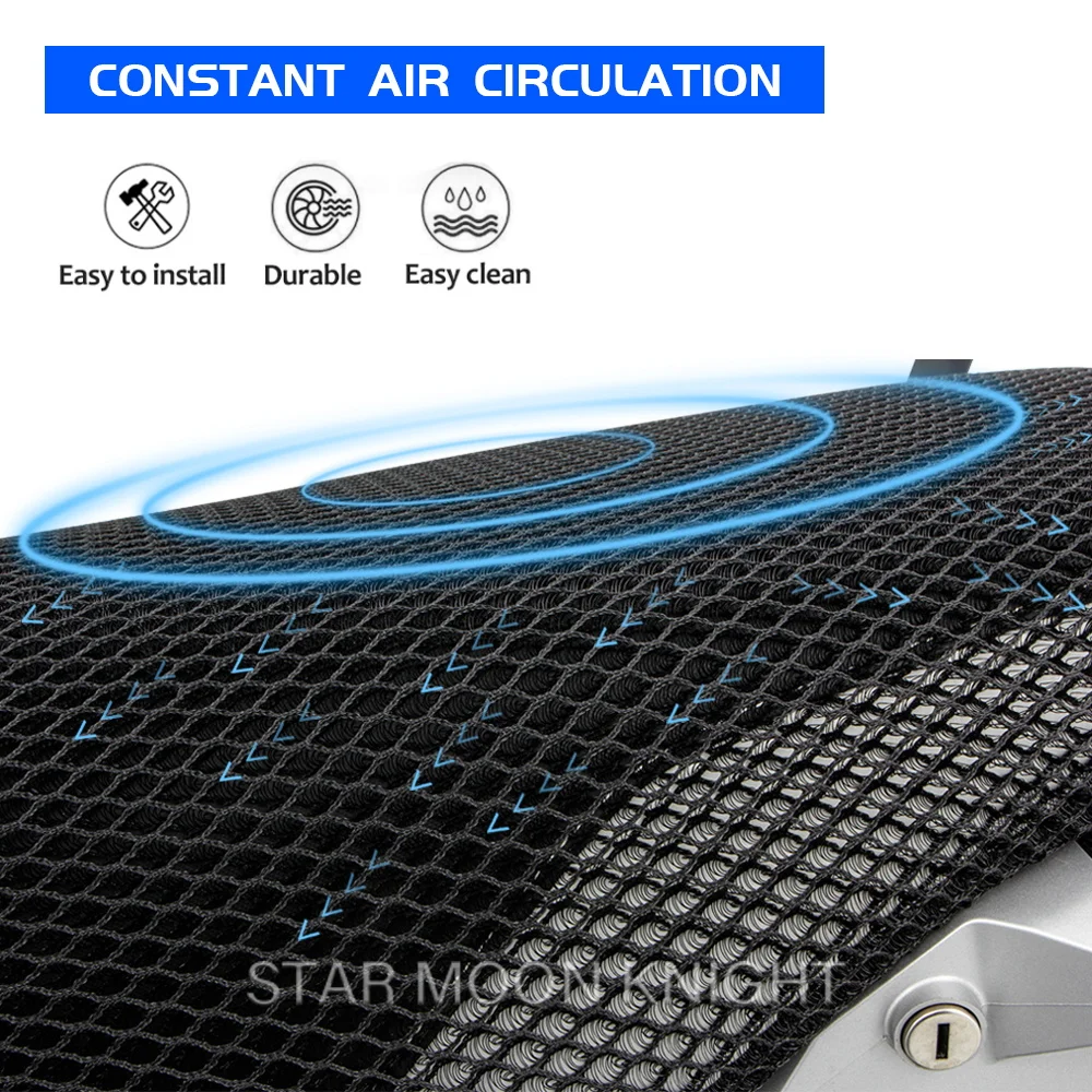 Motorcycle Seat Cover Anti-slip Protection Cushions For BMW F850GS F850 GS (2018-) F 850 GS Adv (2019-) 3D Airflow Seat Covers