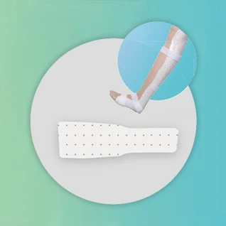 Material Thermoplastic Leg Splint for Ankle Foot Orthosis CE Certified Model Rehabilitation Therapy Supplies