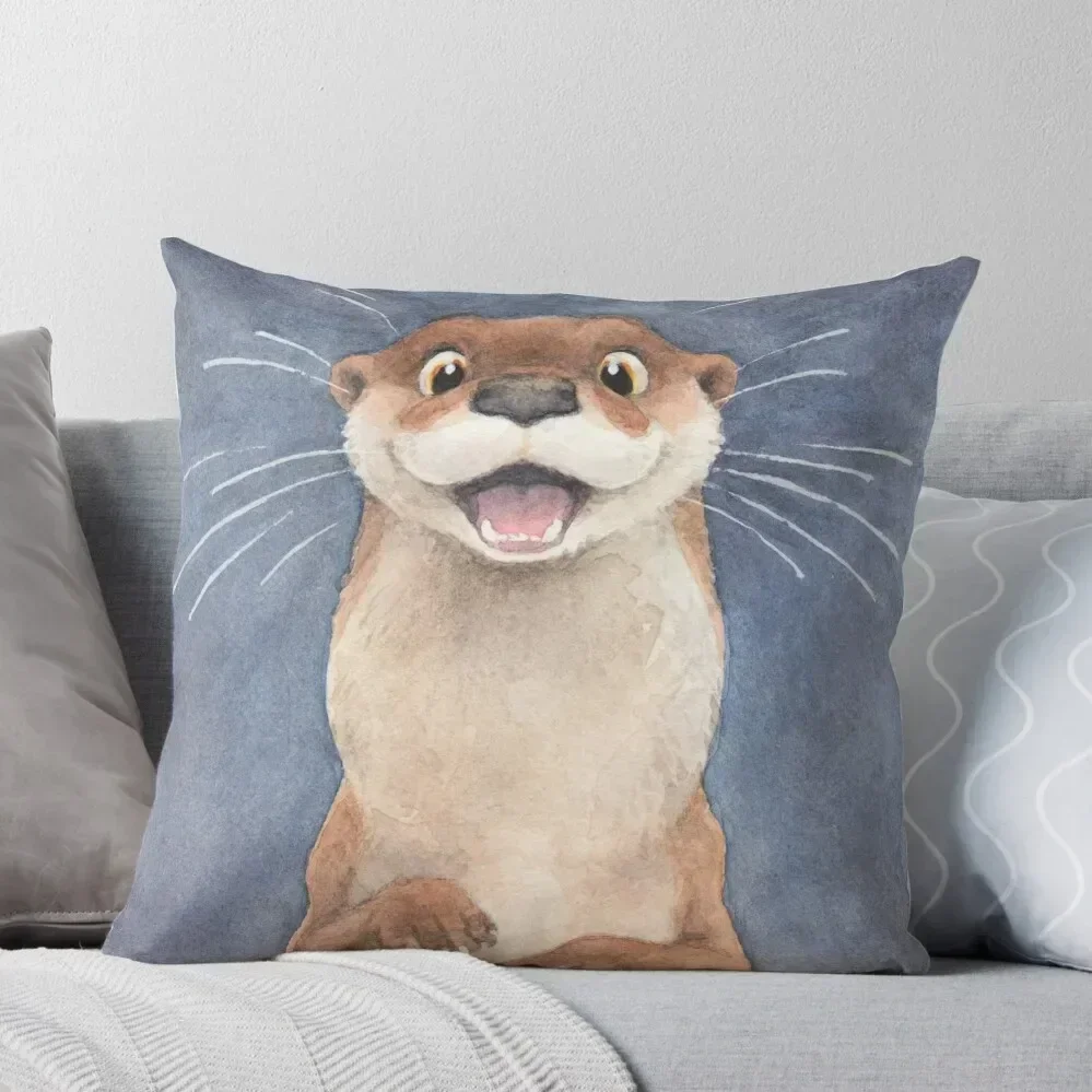 

Otter! Throw Pillow covers for pillows Cushions Cover Pillow Case Cushion Cover pillow