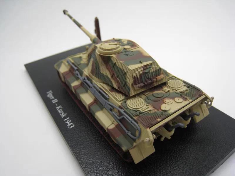 1/72 German Tiger KING Heavy Tank Model Kursk 1943 Alloy finished product collection model