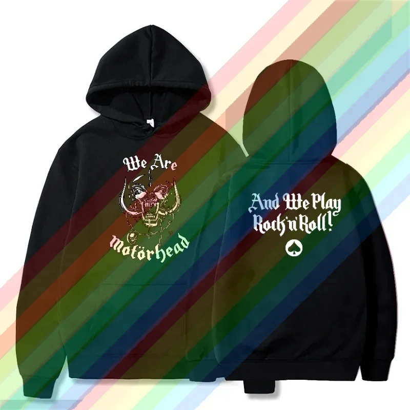 

2024 Oversized Essential Men Make A Difference Black By Head Essential Motor Hoodie Women Thermal Sportswear Long Sleeve Unisex