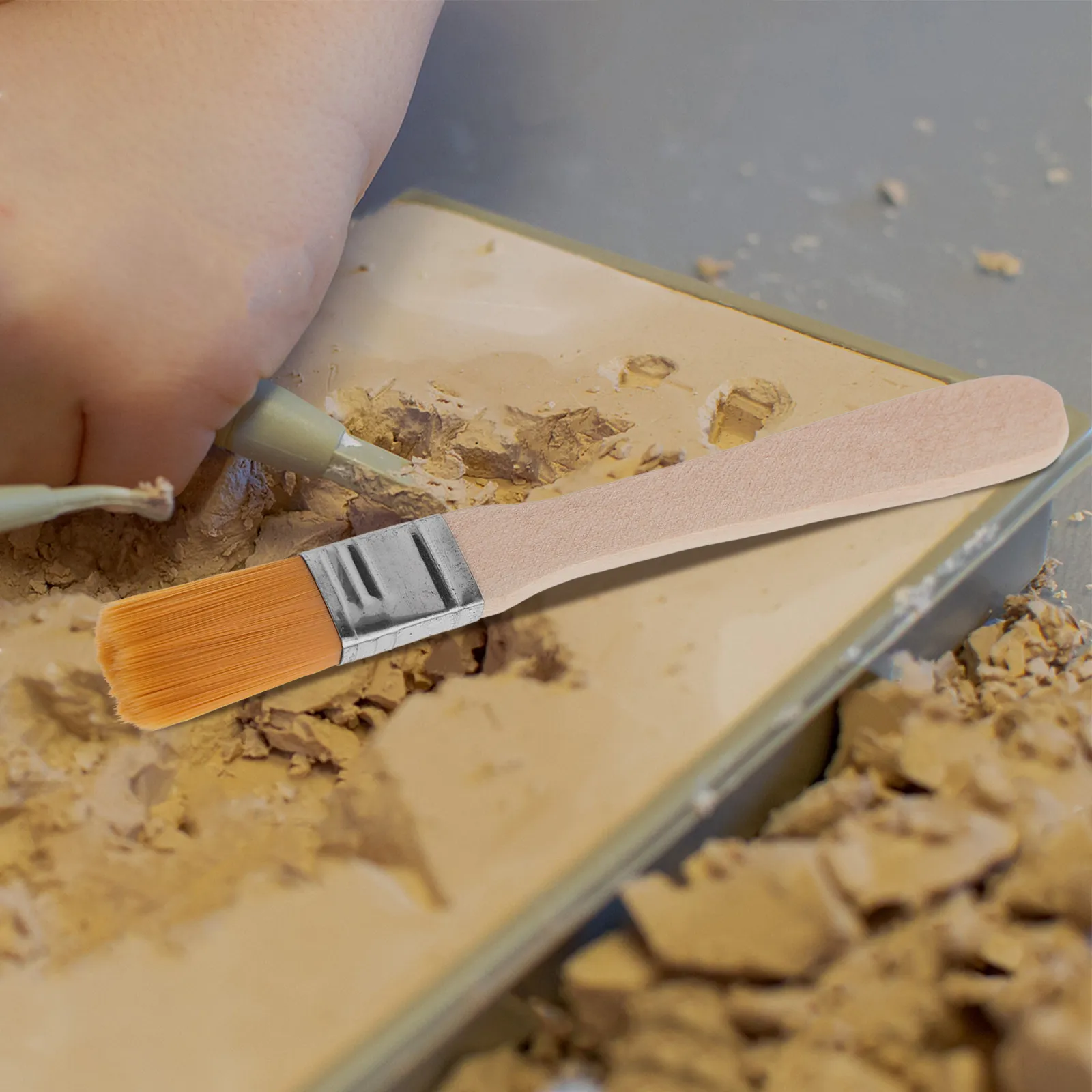 

10Pcs Archaeology Brush Set for Kids Science Excavation Educational Digging Tools Children Exploration Cleaning Brush