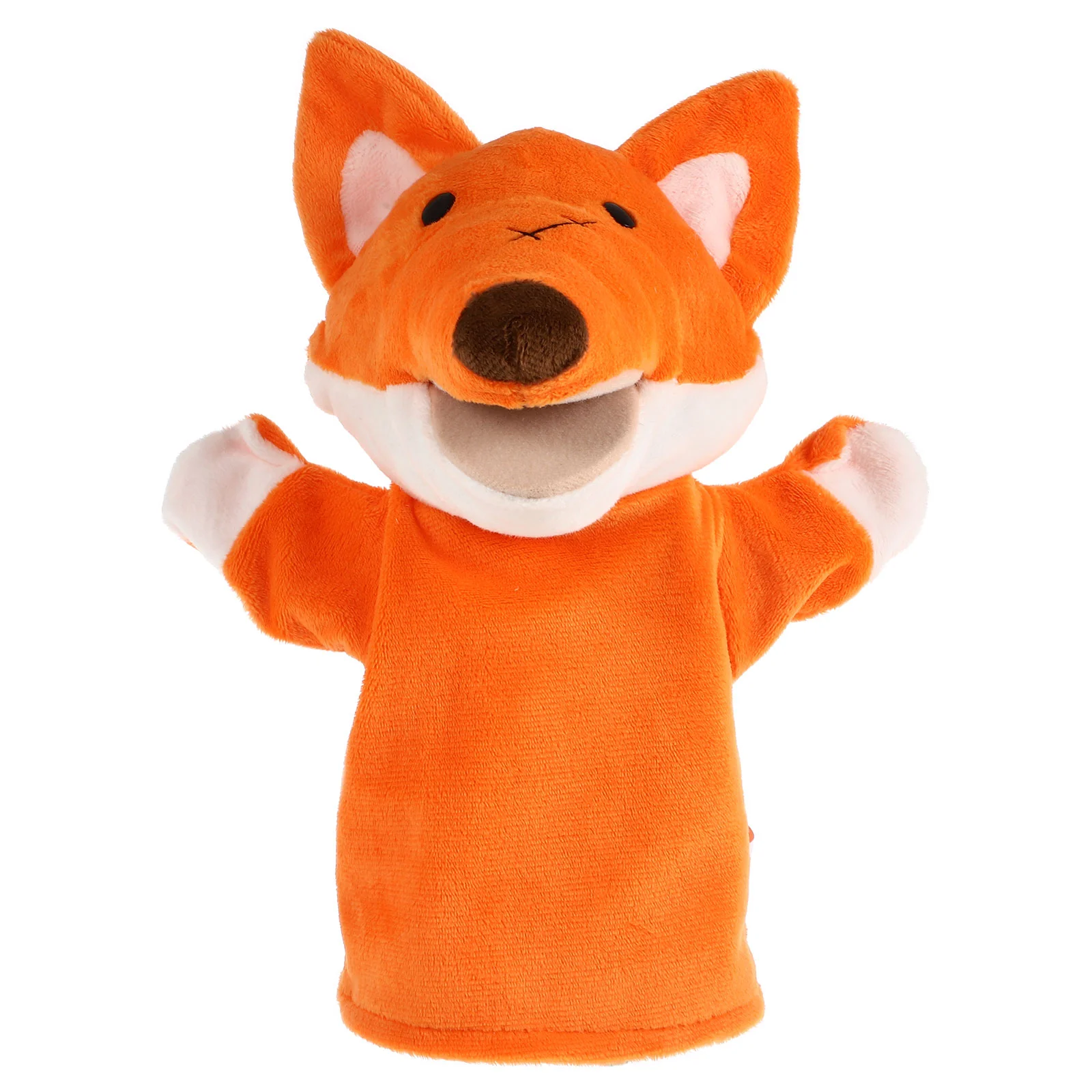 Mini Dolls Toddler Toys Crow Hand Puppet Animal Head Finger Kid 2800X1500X1300CM Orange for Kids Child