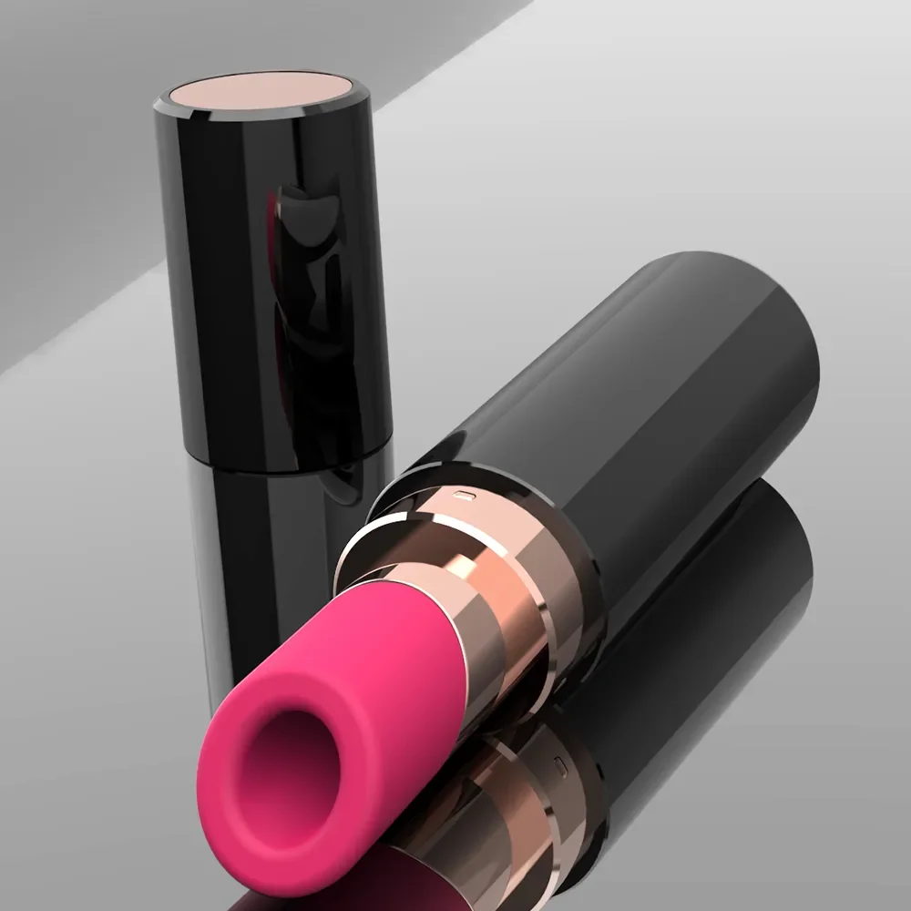 Clit Sucking Vibrating Lipstick Bullet Vibrator Waterproof Mini Vibrator Iconic Vibrating Sex Toy Discreet Vibrator Women Toy