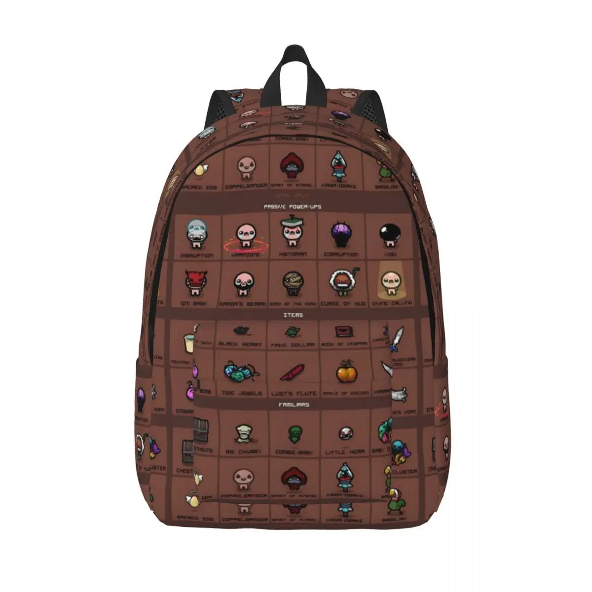 The Binding Of Isaac Cartoon Backpack for Men Women Teenage Student Business Daypack Video Game Laptop Canvas Bags Sports