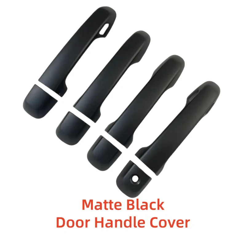 

For Toyota Land Cruiser FJ200 LC200 2016 2017 2018 2019 2020 2021 2022 Car Matte black Door Handle Cover Protector