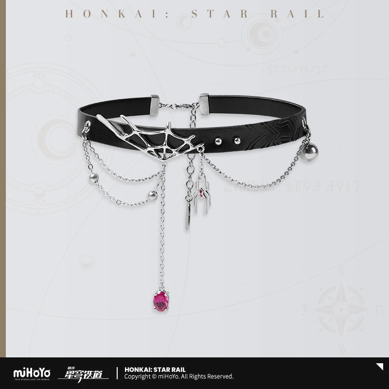 In Presale Game Honkai Star Rail Official Merch miHoYo Original Kafka Theme Choker Necklace Cosplay Accessories Gift