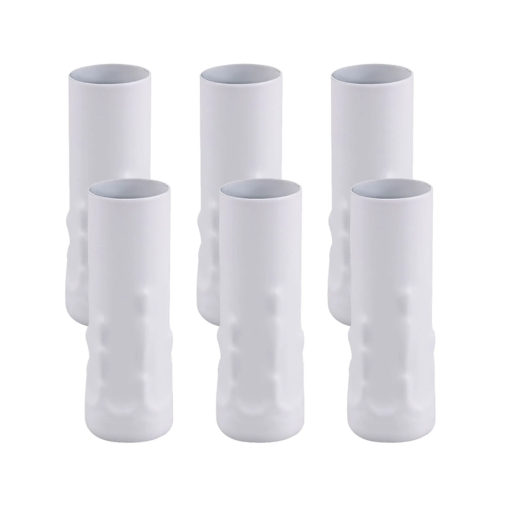 6Pieces 25mm Dia Iron Chandelier Light Cover Candle Socket Cover Sleeves