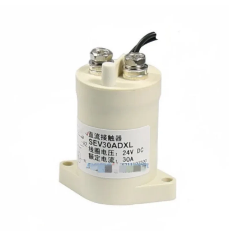 

1PC High Voltage 5-1000V 30A DC Contactor Power Relay SEV30ADXL Coil 12V 24V 36V 48V 60V 72V For Charging Piles Electric Car etc
