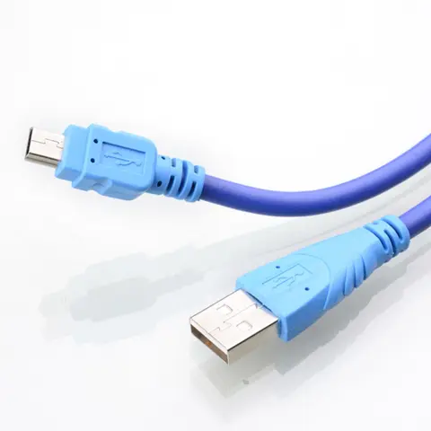 mini-usb-datakabel T-ports usb-laddningskabel USB-kabel 2.0 A-hane till mini-B 5-stifts 5-stifts T-ports miniUSB för enheter MP3 MP4 kamera 6 best sales USB A till B - №6