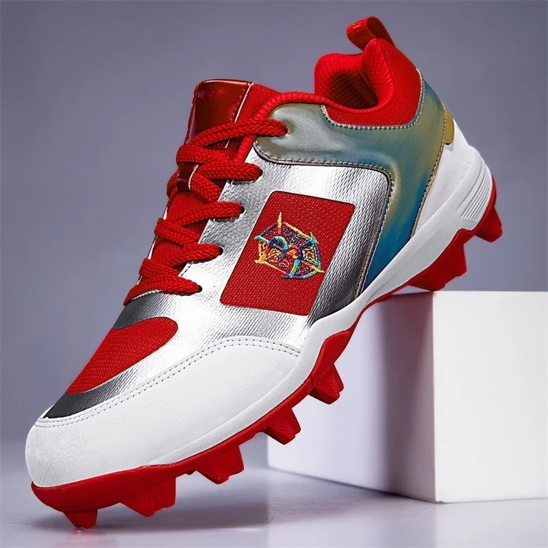 2026 Hot Sale Baseball Shoes Men Black Red Court Shoes Mens Designer Sports Shoe Man Comfortable Baseball Shoe