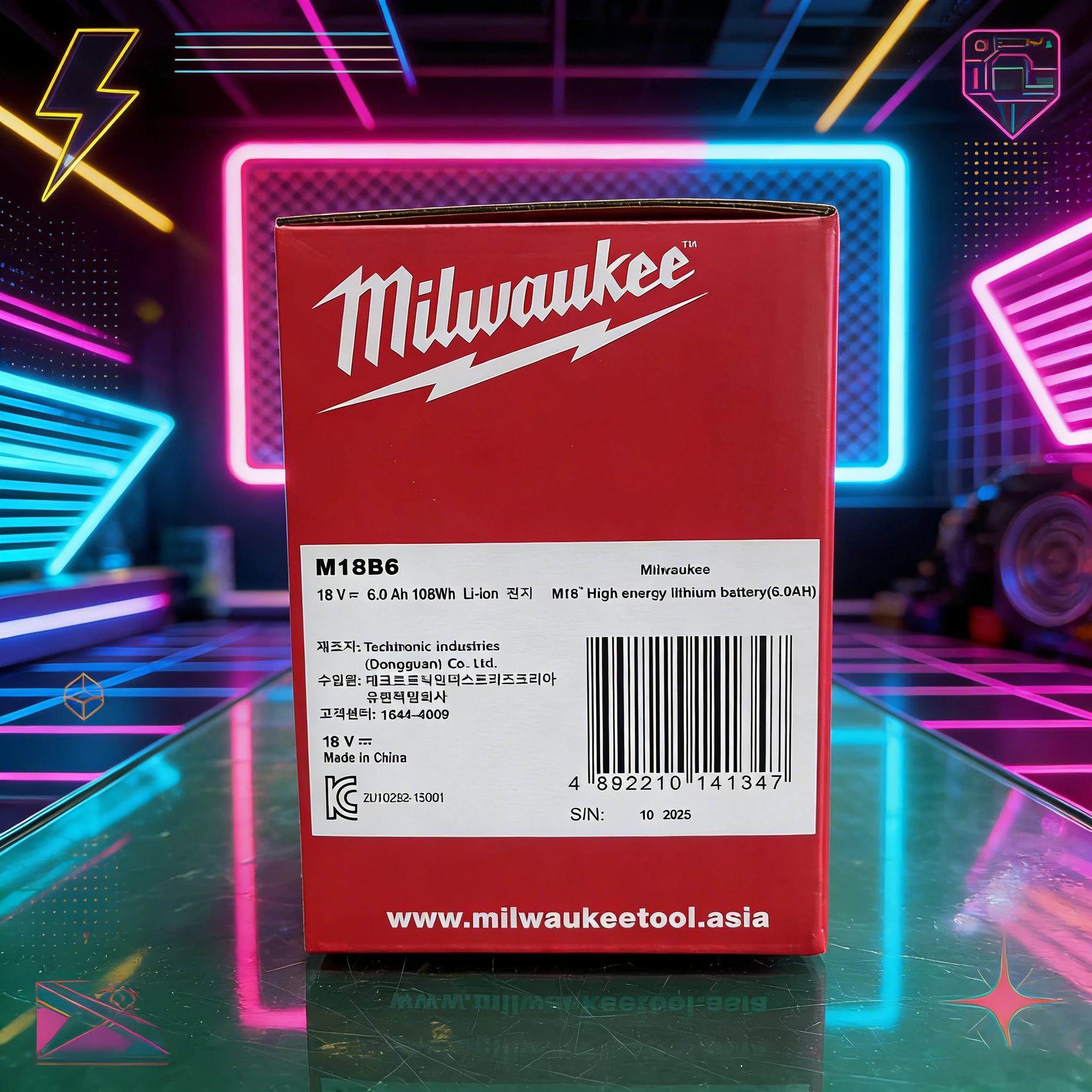 

Original Milwaukee battery M18,6.0Ah,Milwaukee charger,M18B6 M18B5 48-11-1860, 48-11-1850, 48-11-1840,Tool Lithium Battery