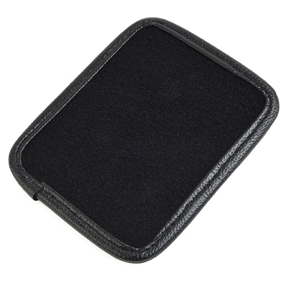 

Держатель-органайзер, карман для телефона, черная коробка, новый автомобиль, высокое качество, искусственная кожа, дверь центральной консоли для телефона, 1 шт.