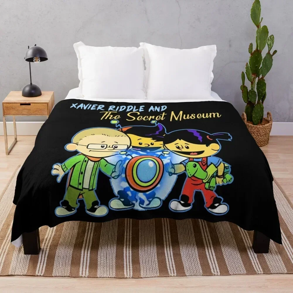 

Xavier Riddle and the Secret Museum charactersi am wilma rudolphi am rosa parks costume Throw Blanket