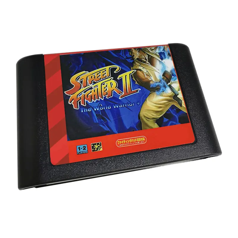 16 Bit Game Cartridge - SFighter 2: The World Warrior+ MD Card For PAL and NTSC Original Genesis/Mega Drive Video Game Console