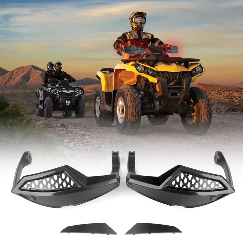 

ATV Hand Guard Wind Deflector Handguard Handlebar Protector Kit For Can-Am Outlander 450 500 650 800 1000 Renegade DS G2 G2L G2S