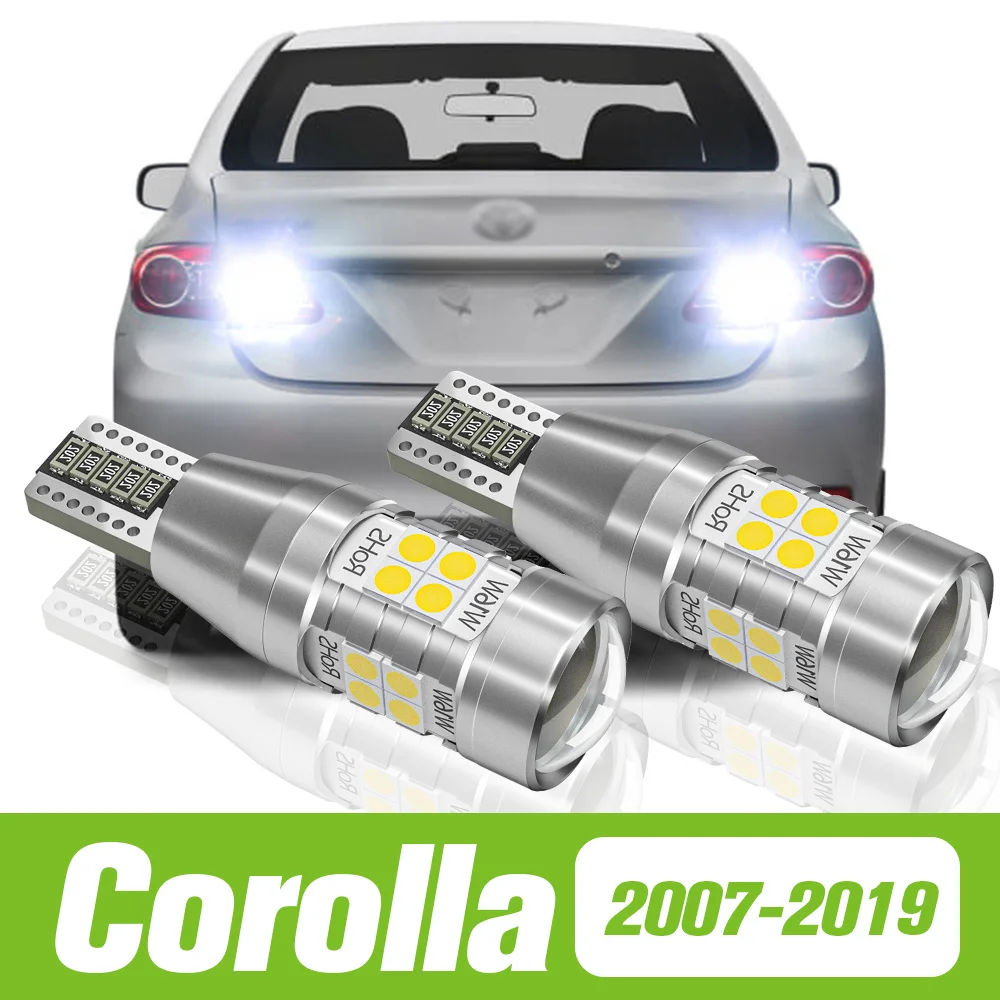 

2pcs For Toyota Corolla 2007-2019 LED Reverse Light Backup Lamp 2008 2009 2010 2011 2012 2013 2014 2015 2016 2017 Accessories