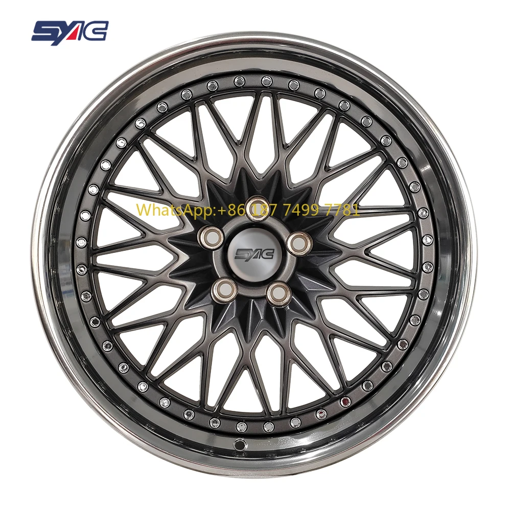 

SYAC Ready to Ship Factory 6061 Forged 2PCS Aluminum Alloy Wheels 19*8.5J PCD5*114.3 ET35 CB73.1