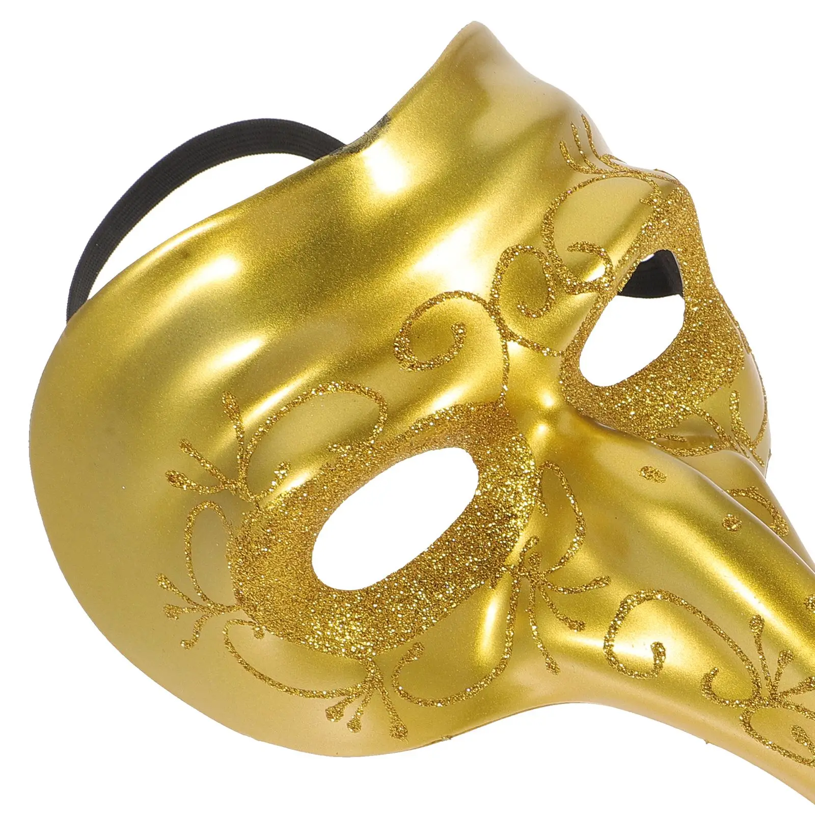 Halloween Long Nose Mask Plastic Venetian Mask Masquerade Long Nose Mask Halloween Carnival Party Costume Decor Supplies