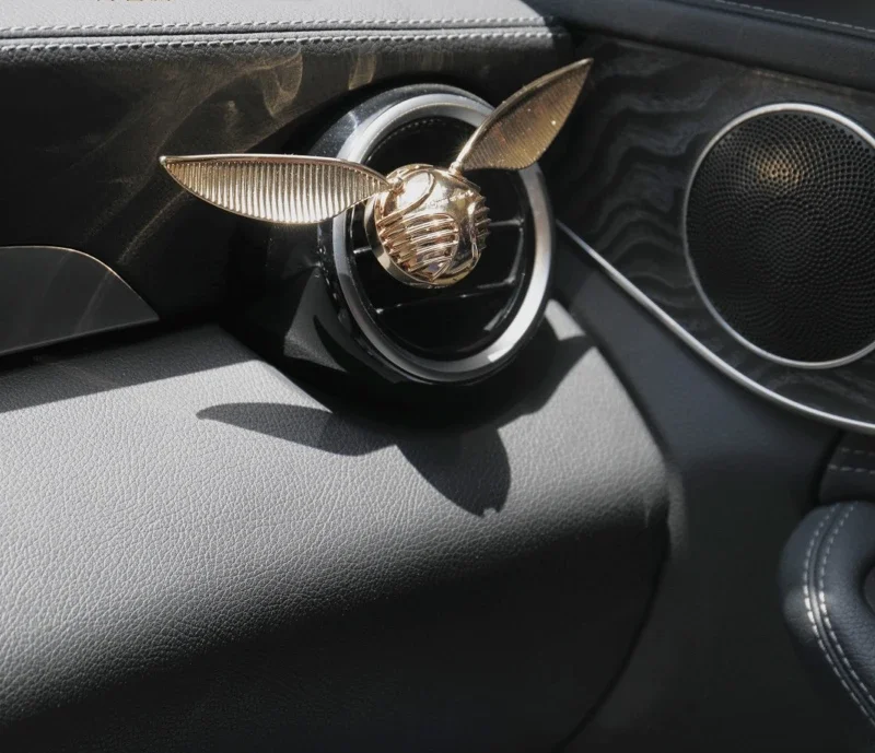 Golden Snitch Car Aromatherapy Car Fragrance Perfume Birthday Gift Trend Ornament Decoration