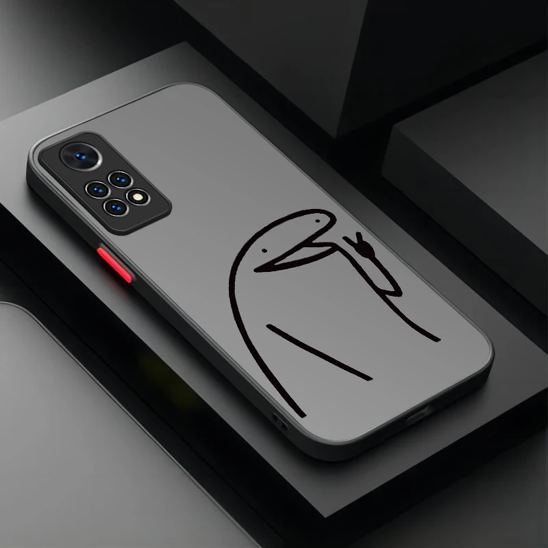 Cartoon Matchman Matte Hard Case For Xiaomi Redmi Note 13 12 Pro Plus 4G 5G 12S 11S 11 10 10S 9 9S 8 Redmi 12 13 13C 12C A3X