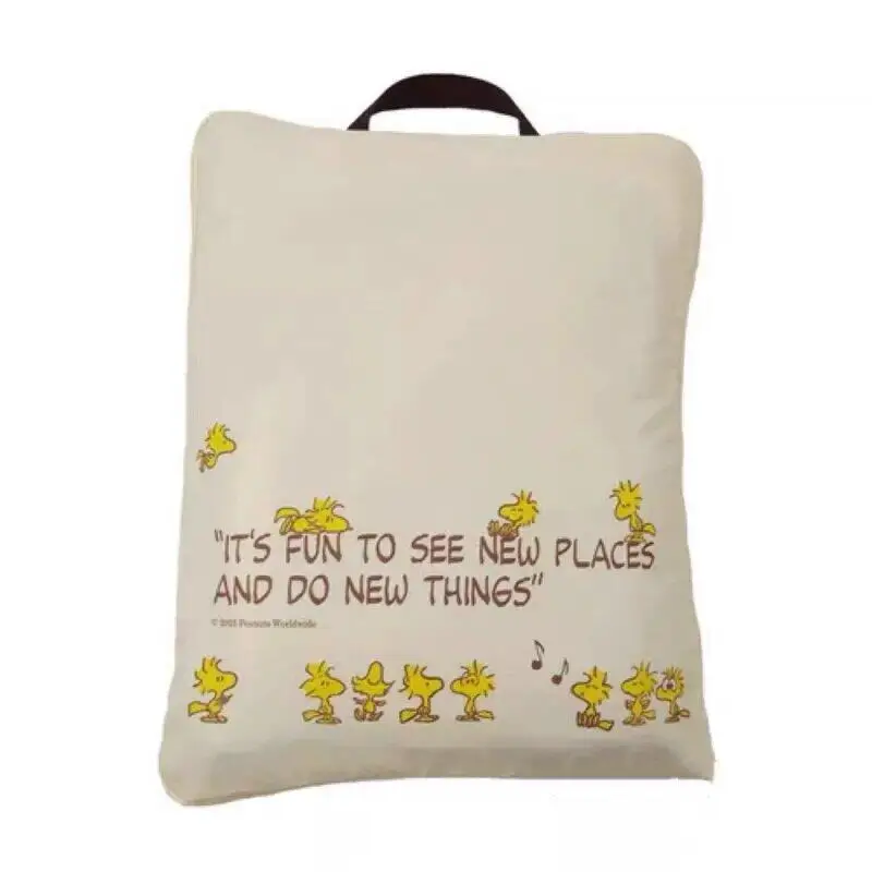 Snoopy Cartoon Foldable Travel Storage Bag Kawaii Portable Clothes Organizer Hand Pouch Luggage Sorting Pack for Trip