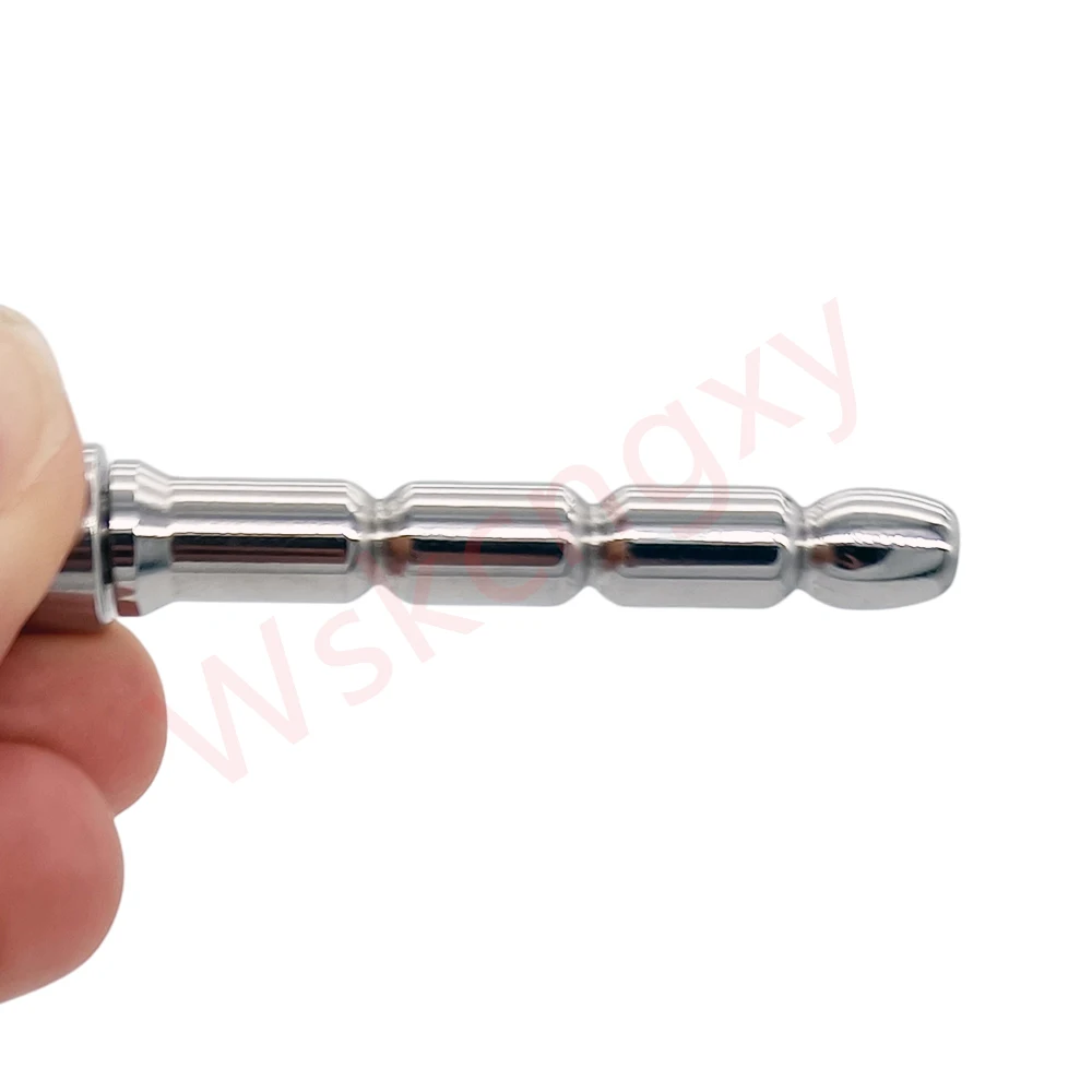 Male Chastity Device Cock Cage Stainless Steel Urethra Cathete Parts BDSM Penis Plug Dilator Sex Toys for Men Chastity Belt view 6