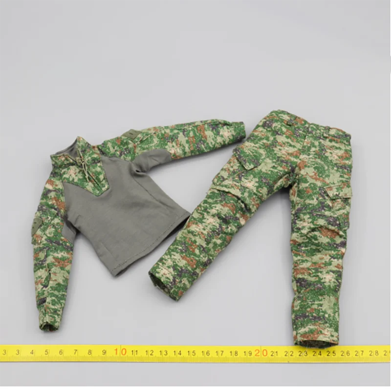 

1/6 Scale Airborne Assault Team SS133 Combat Tactical Pants Coat Set Model for 12''Figures Bodies DIY Accessories