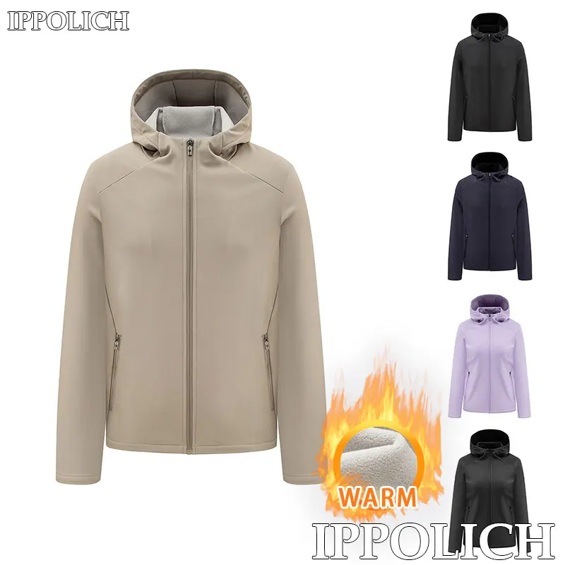 autumn-winter-couple-jacket-fleece-waterproof-warmth-women-running-sports-hooded-jacket-warm-men-outdoor-sports-running-gym-coat