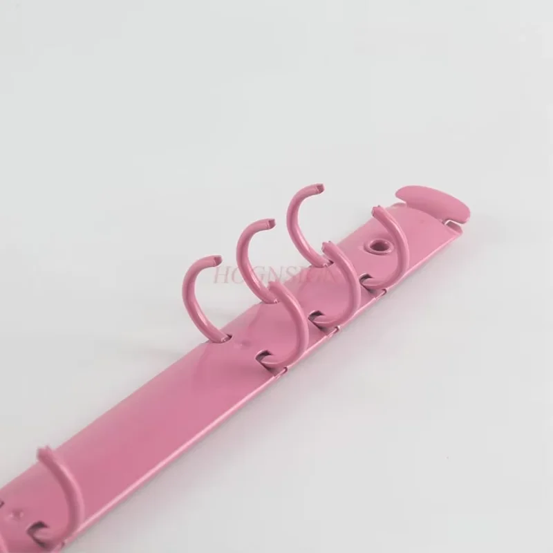 Clip per fori hardware color caramello, clip per fori colorati, clip per fogli sciolti, clip in metallo per notebook, clip per cancelleria
