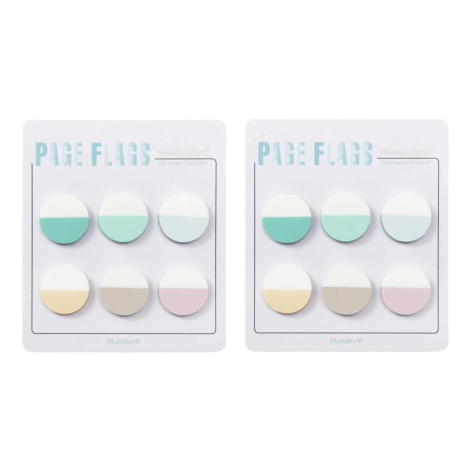 

600PCS Transparent Pastel Sticky Index Tabs For Books Set Cute Clear Page Marker Annotation Sticky Tabs Stationery