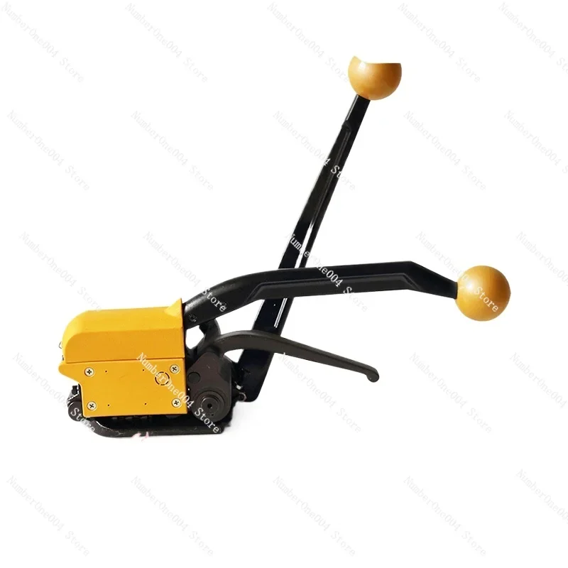 Applicable to portable buckle-free steel belt baler, iron belt manual strapping machine is simple