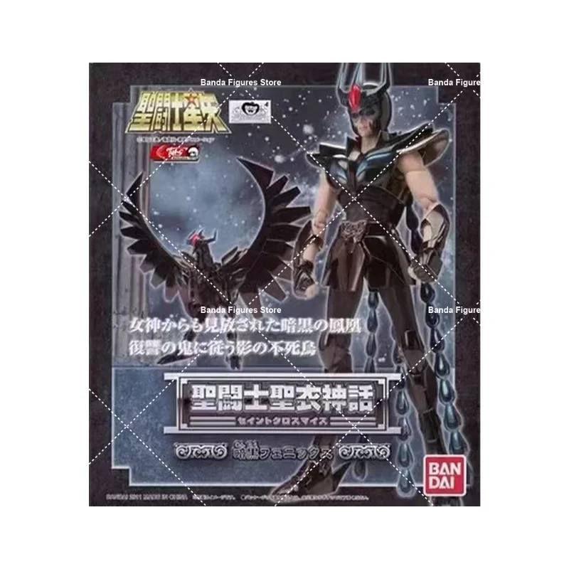 Original BANDAI Saint Seiya Saint Cloth The Secular Bird Dark Black Phoenix Ikki In Stock Anime Collection Figures Model Toys