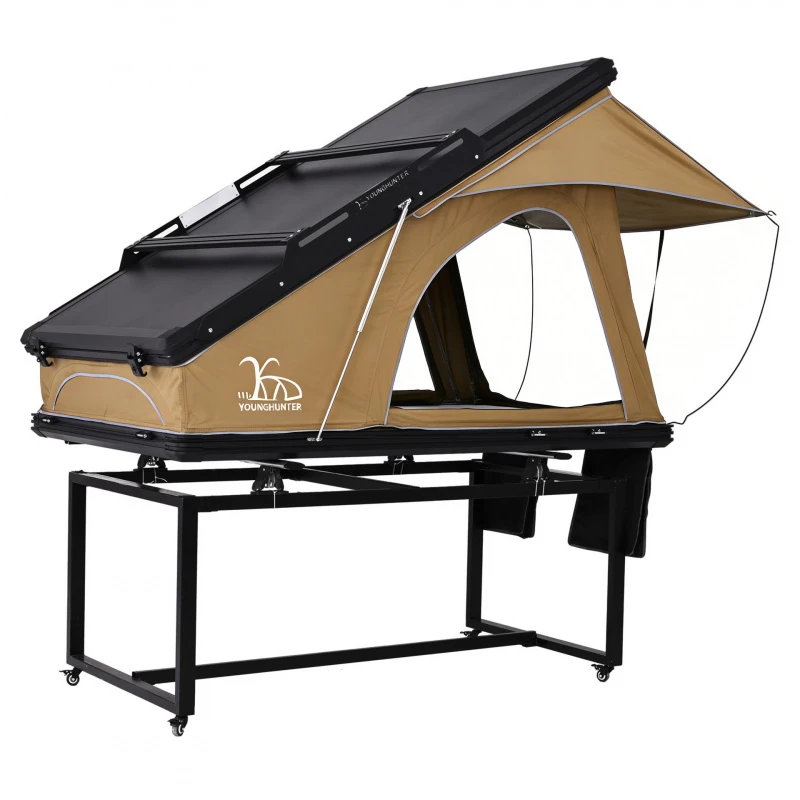 

Aluminum Windproof Waterproof Widened Space Rooftop Tent SUV Self-driving Camping