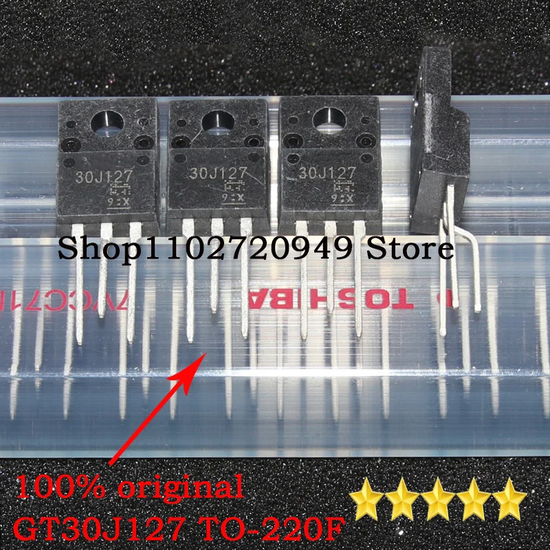 10-50-100PCS 30J127 GT30J127 TO-220F 100%New Original