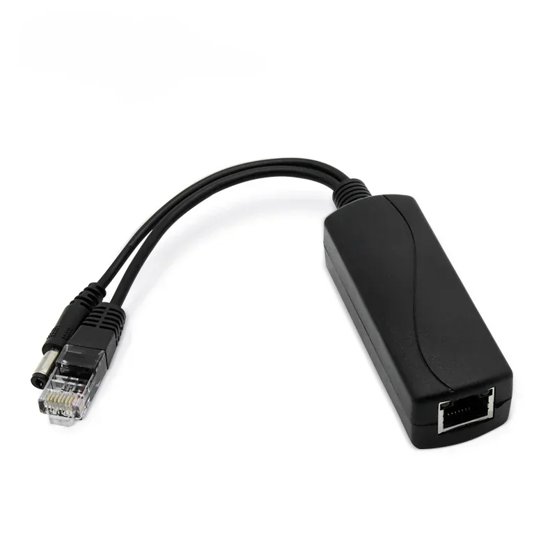 2022 New Poe Splitter 48V To 12V POE Connectors Adapter Cable Splitter Injector Power Supply