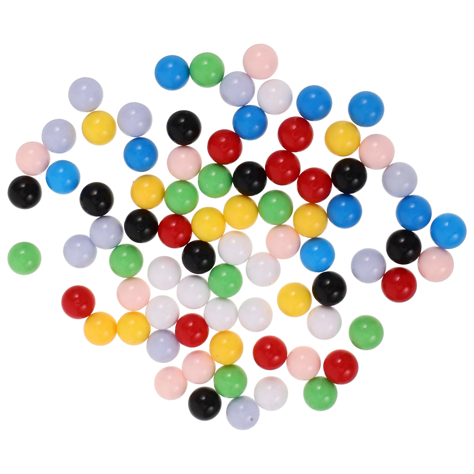 80 sztuk małych kulek marmurowych zabawek Play Pit Marbles Solid Color do gier Chińskie warcaby