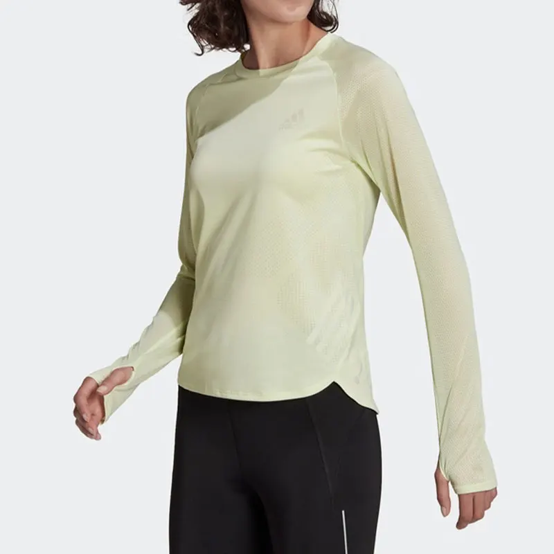 

Новая женская тонкая спортивная футболка с длинными рукавами Adidas Originals HB9318