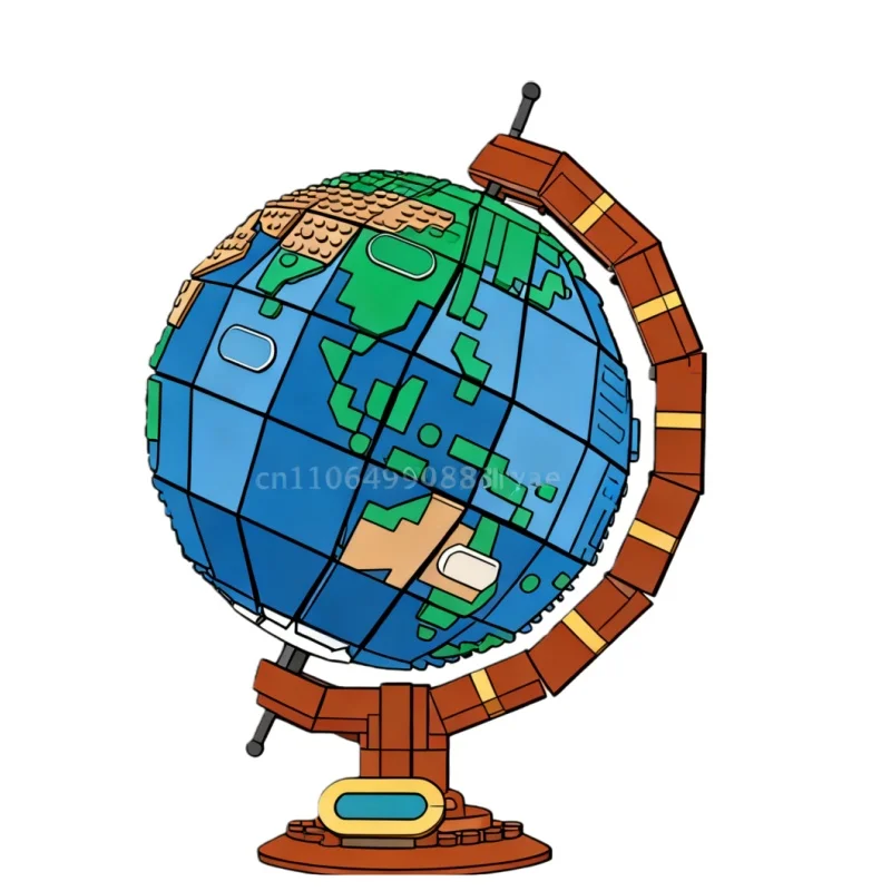 

DIY 2585 шт. MOC Earth модель строительного блока, детские развивающие игрушки, рождественские подарки, подарки на день рождения