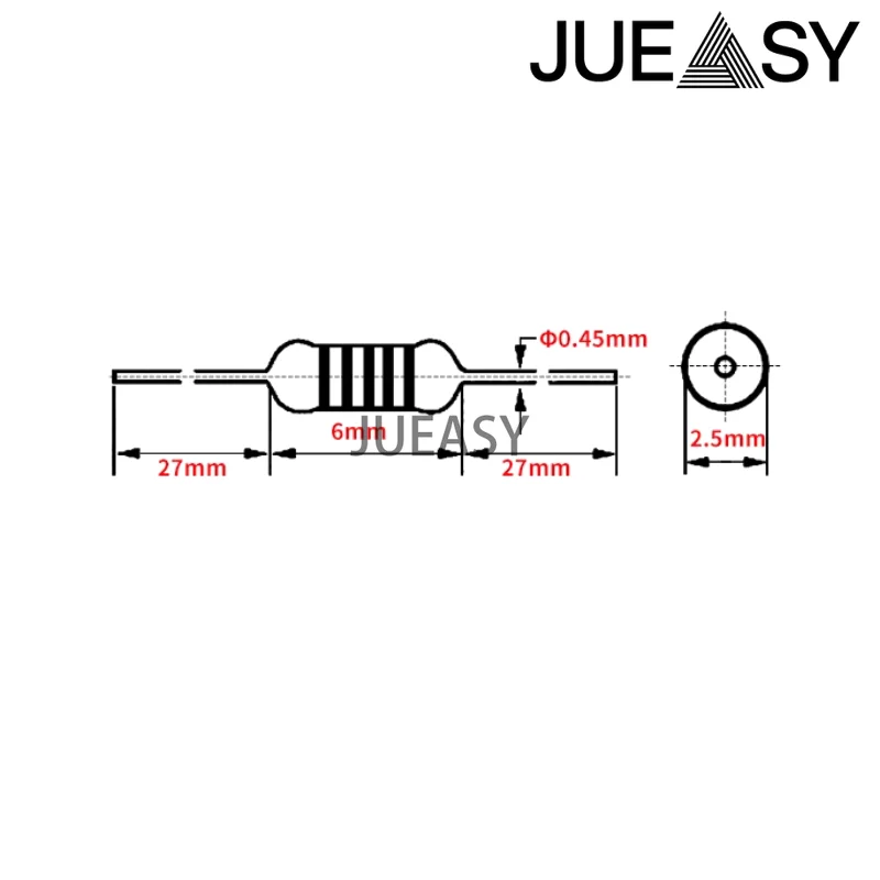 100 Stück 1/4 W Metallschichtwiderstand 0,1 R-1 M 1 % Genauigkeit 0,25 W 0,1 10 100 150 220 270 330 470 1 K 2,2 K 4,7 K 10 K 47 K 100 K 470 K 1 M Ohm