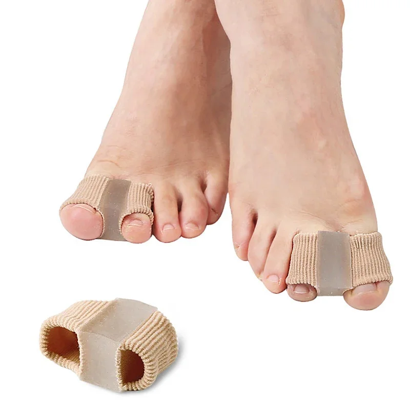 1 Stuks Siliconen Teenstrooier Separator Bunion Hallux Valgus Corrector Duim Vinger Correctie Stijltang Voetverzorging Tool