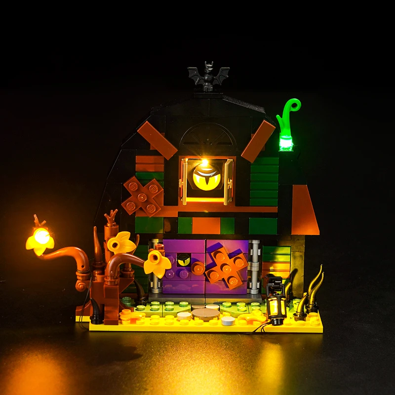 

Lazishi LED Light 40721 Set Suitable for Halloween Barn Building Blocks Gift (Lighting Accessories Only)