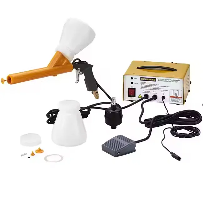

Portable New Starter Powder Paint Spray Electrostatic Coating Hopper Aluminum Substrate for Test System Core Motor Component