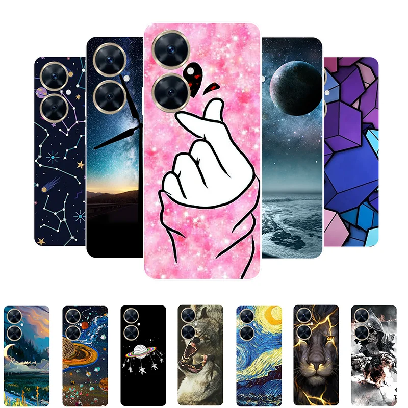 Case For Huawei Nova 11i Cover MAO-LX9N Soft Silicone Cute Back Case Covers for Huawei Nova 11i Phone Case Nova11i Coque Fundas